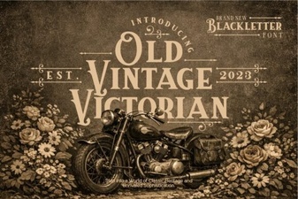Victorian Font Designs for Classic Digital Projects