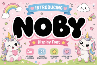 Craft Creative Projects with Noby Font