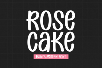 Designing Elegant Projects with Rose Cake Font