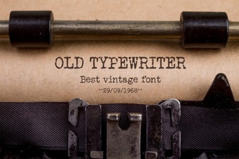 Creative Projects Using Vintage Typewriter Fonts